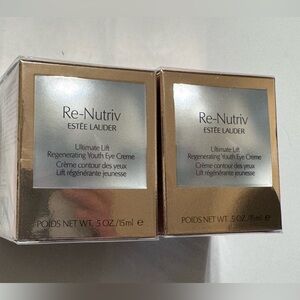 2 Estée Lauder  Re-Nutriv Ultimate Lift Regenerating Youth Eye Cream,full size